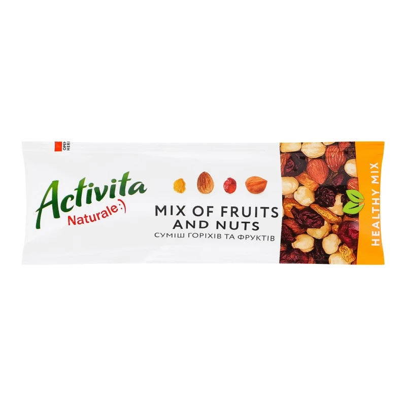 Смесь орехов и фруктов Healthy mix Activita, 30 г