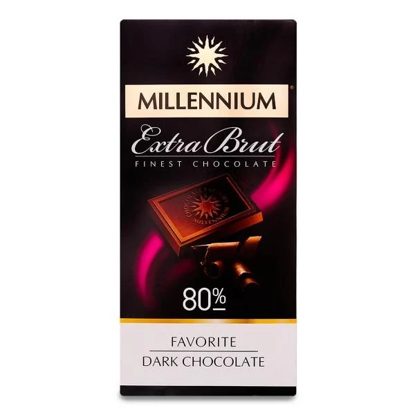 Шоколад черный 80% Favorite Millennium, 100 г