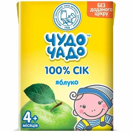 Сок Яблоко Чудо Чадо, 0.2 л