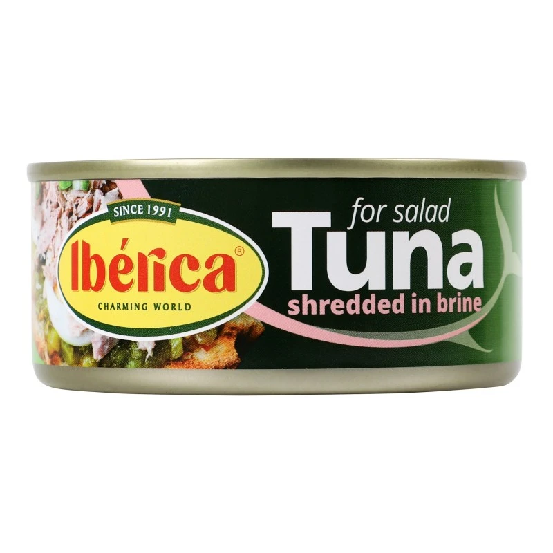 Консервированный тунец салатний в собственном соку Iberica, 150 г