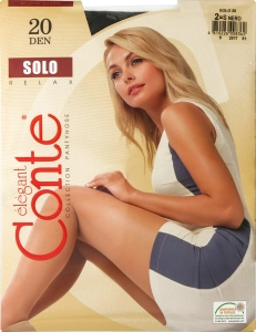Колготки Solo 20 den черный, р.2