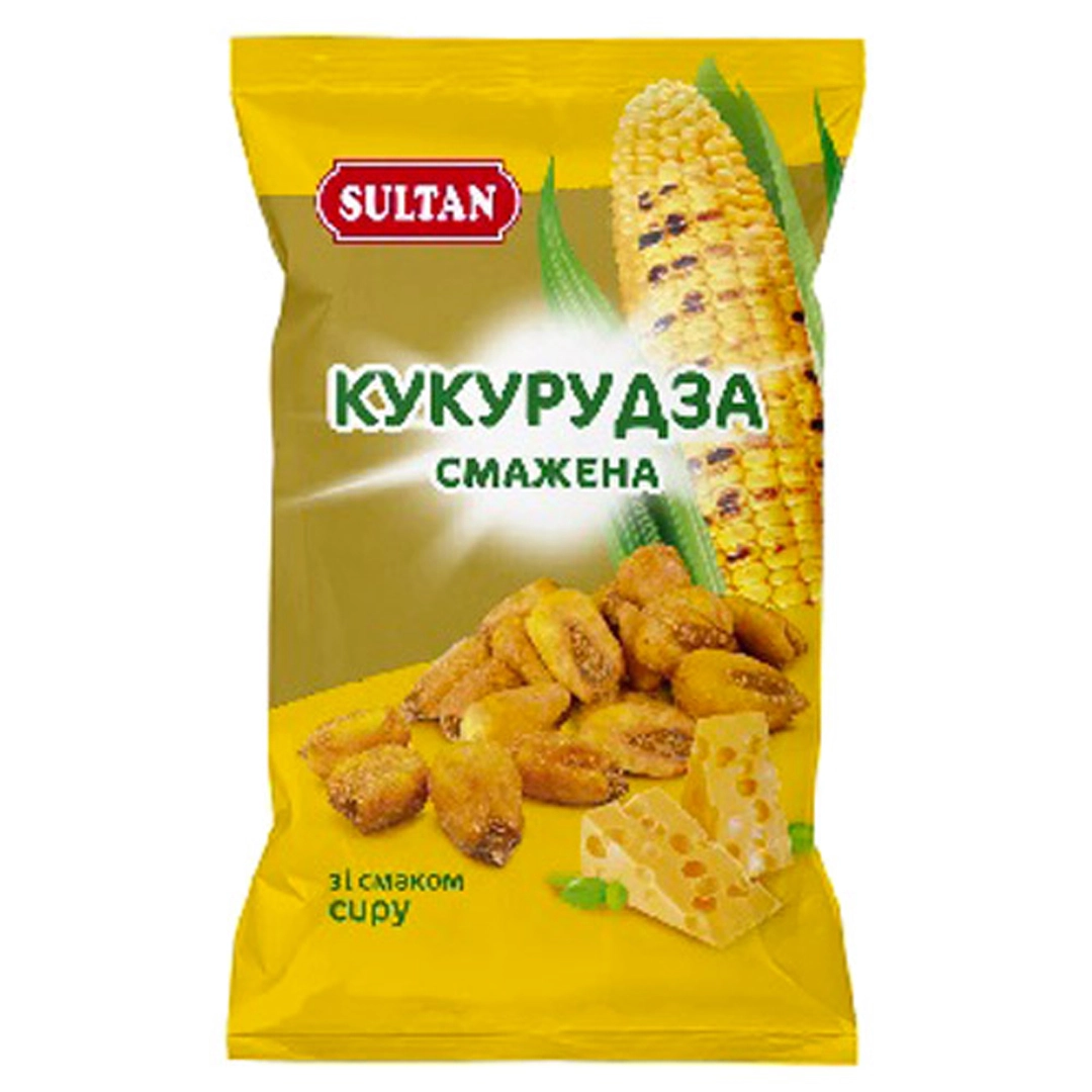 Кукуруза жареная со вкусом сыра Султан, 60 г