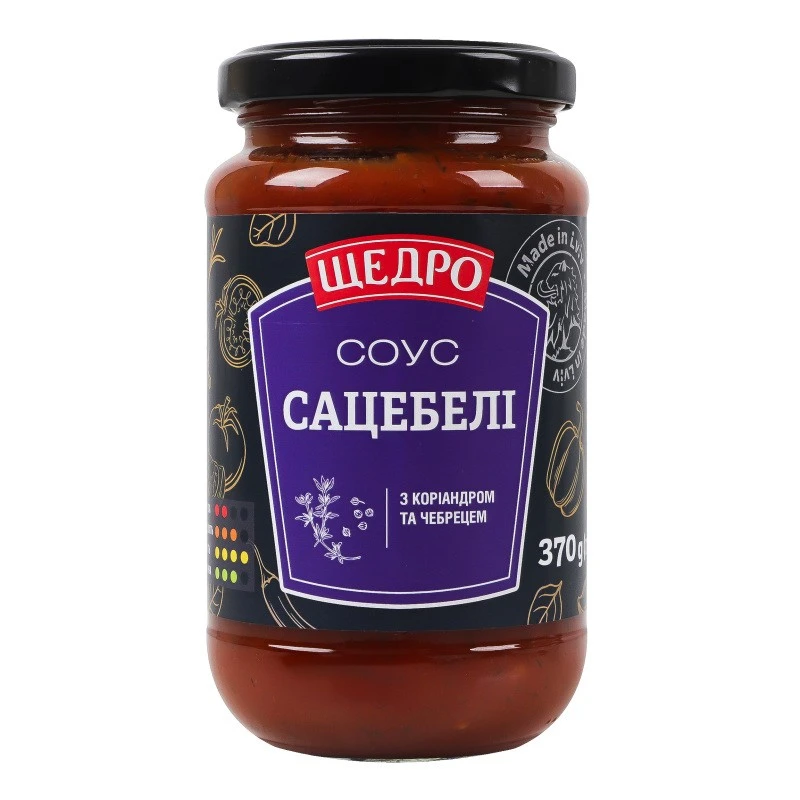 Соус Сацебели с/б  Щедро, 370 г