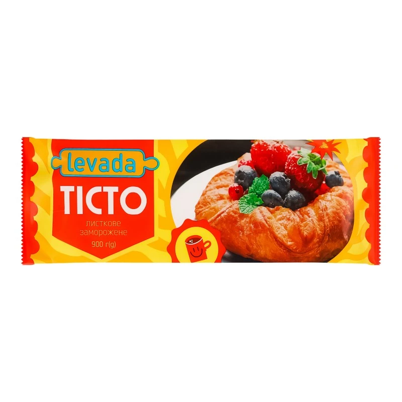 Тесто слоеное замороженное Levada, 900 г