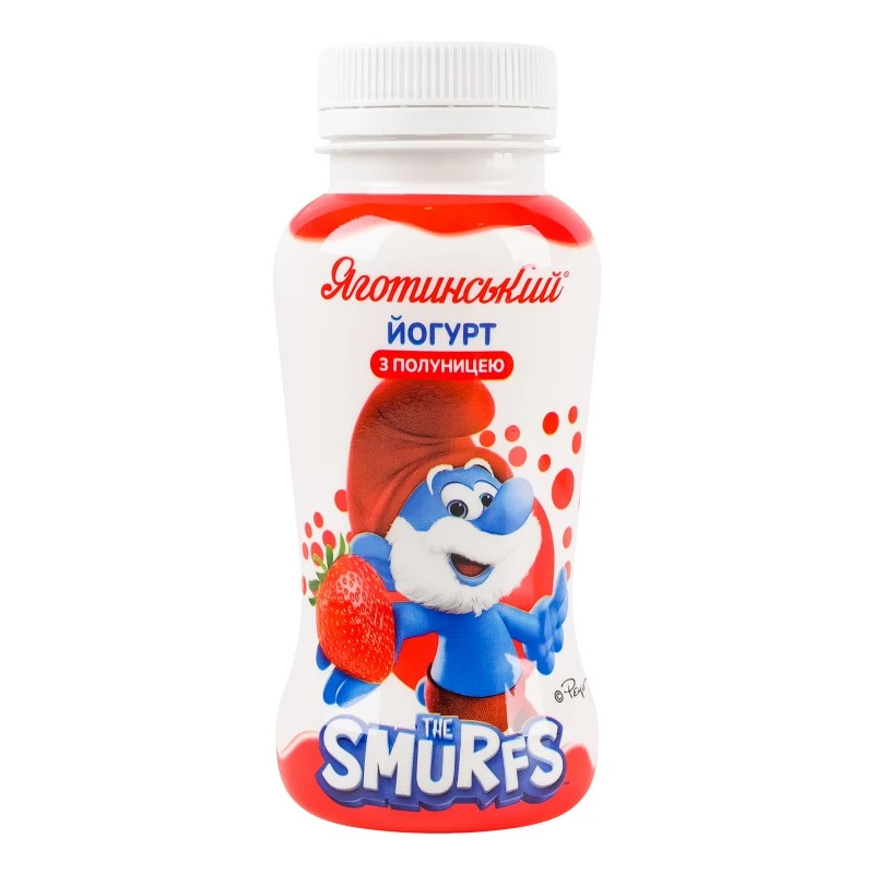Йогурт 1.5% Клубника Яготинське, 185г