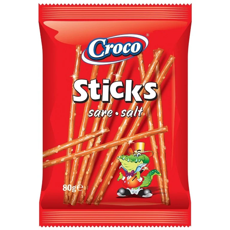 Соломка соленая Sticks Croco, 80 г