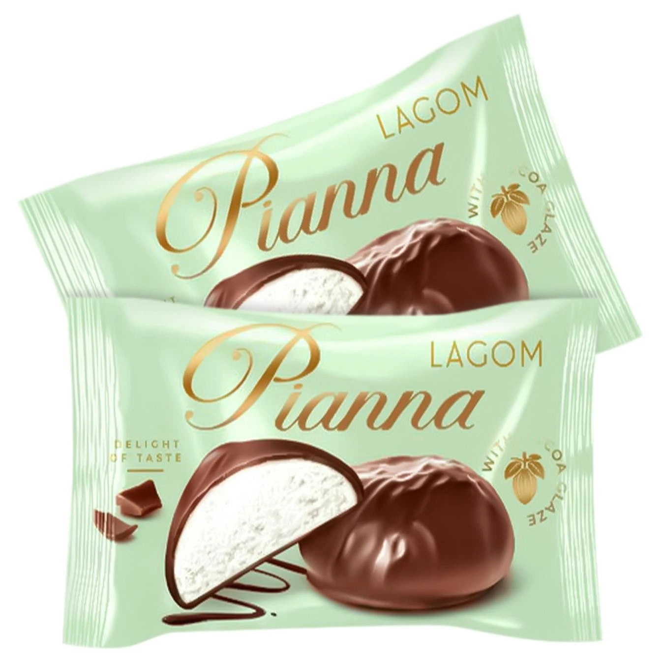 Конфеты глазированные Pianna с ароматом пломбира ТМ Lagom, 100 г