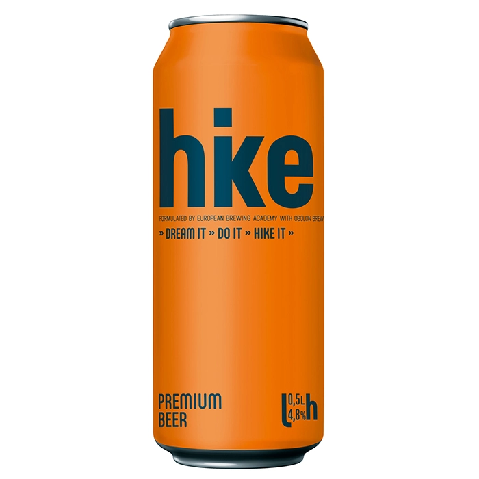 Пиво светлое ж/б Premium Hike, 0.5 л