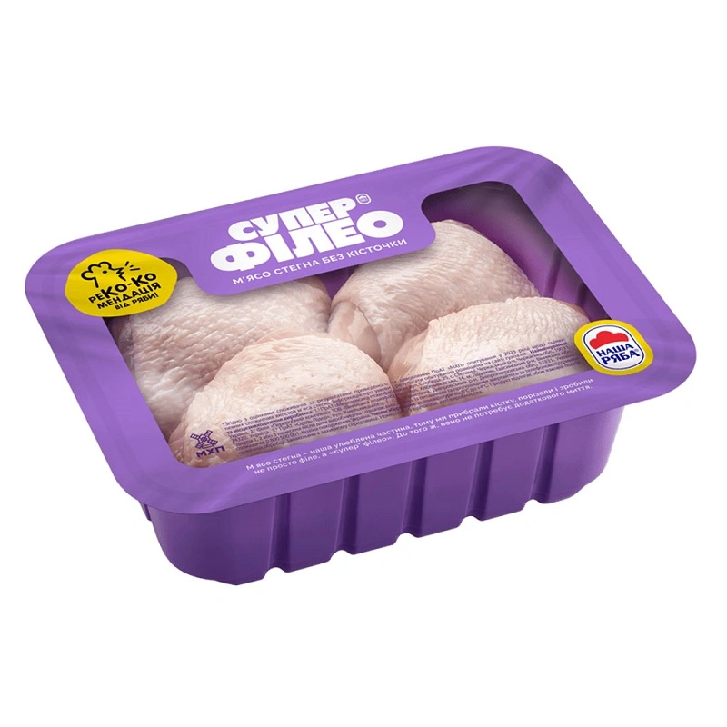 Мясо бедра кур-бройлеров охлаждённое вак Супер Филео Наша ряба