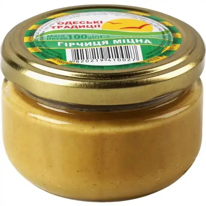 Горчица крепкая Одесские традиции, 100 г