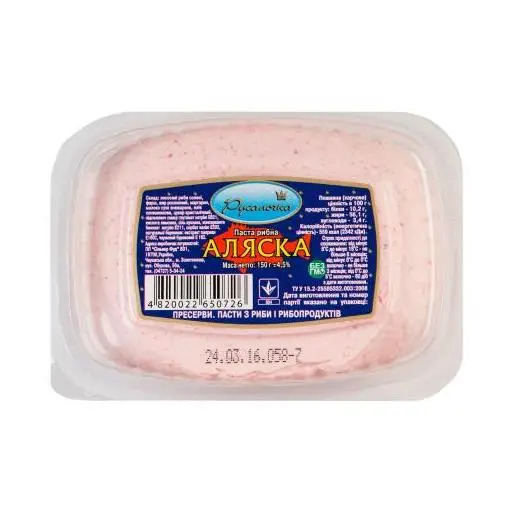 Паста рыбная Аляска Русалочка, 150 г