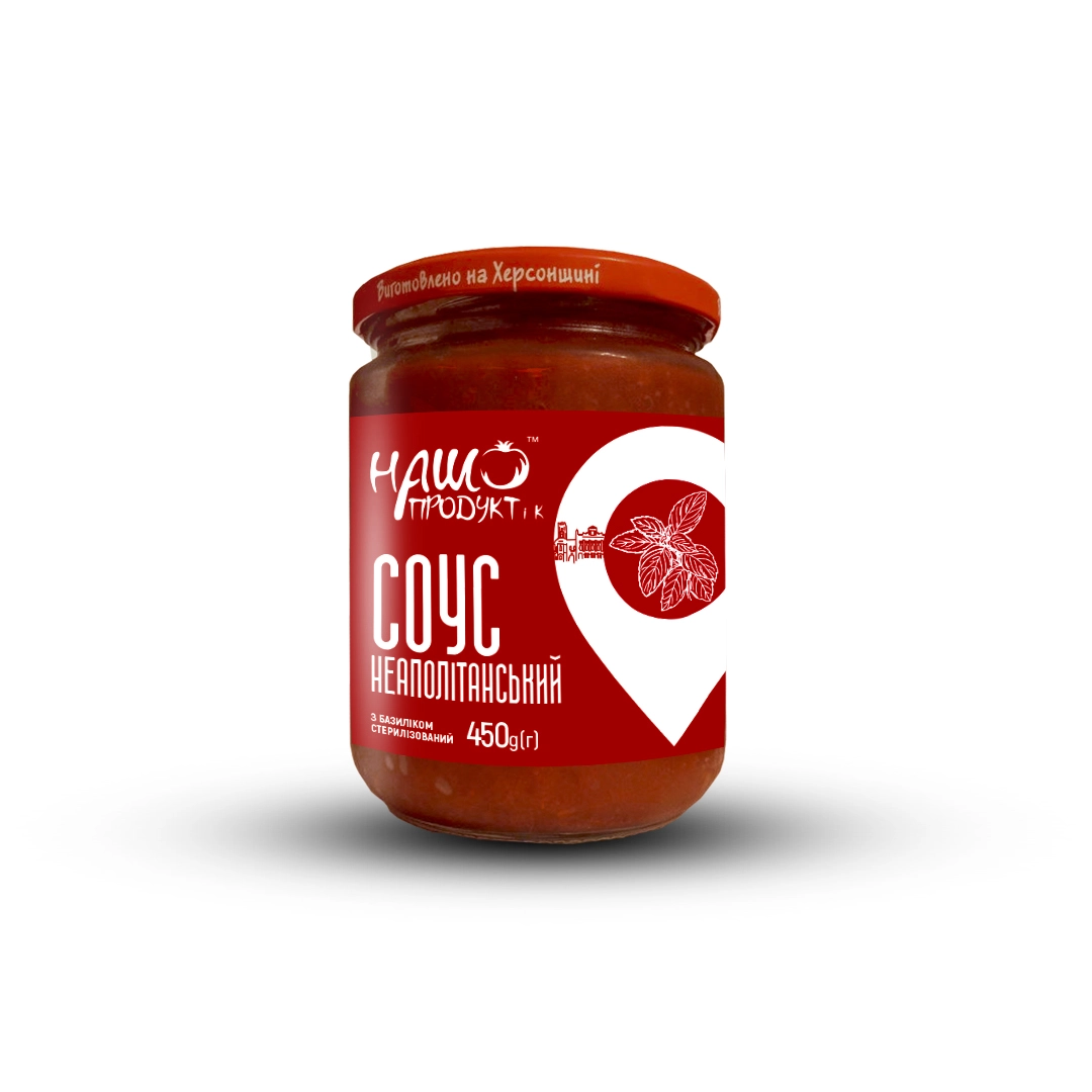 Соус Неаполитанский с базиликом Наш Продукт и К, 450г