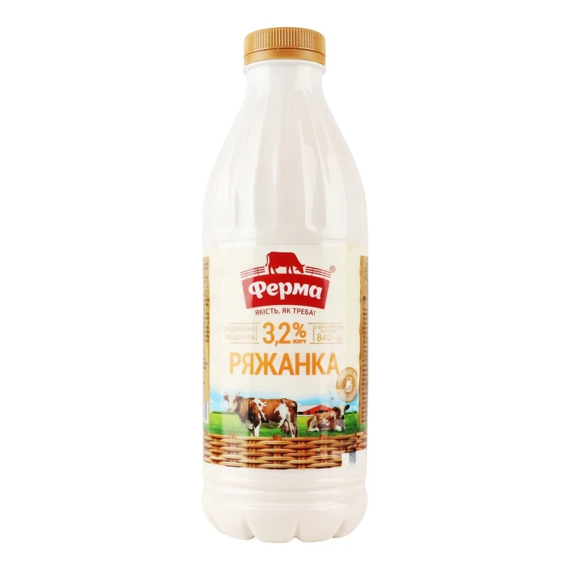 Ряженка 3.2% Ферма, 250 г