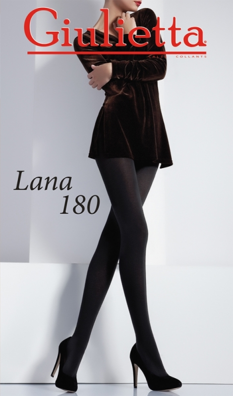 Колготы Giulietta Lana 180 den черный, р.2
