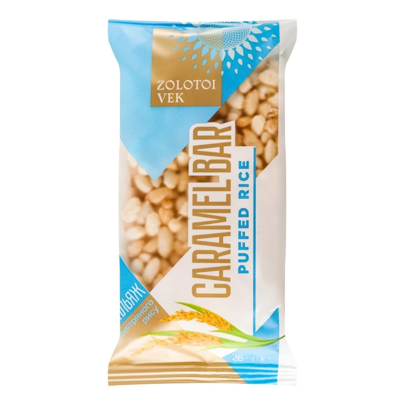Грильяж Caramel Bar Zolotoi Vek, 26 г
