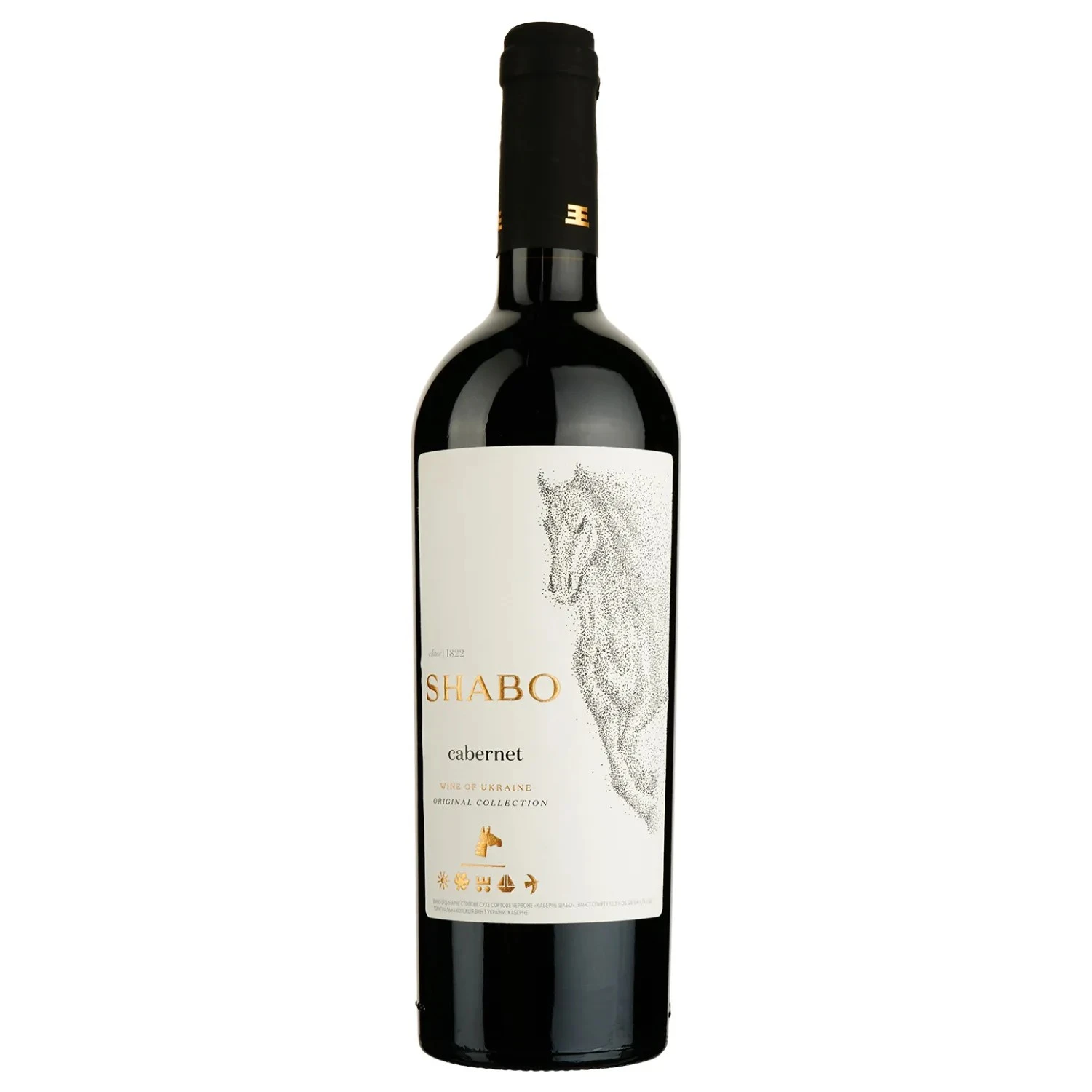 Вино красное сухое Cabernet Shabo, 0.75 л