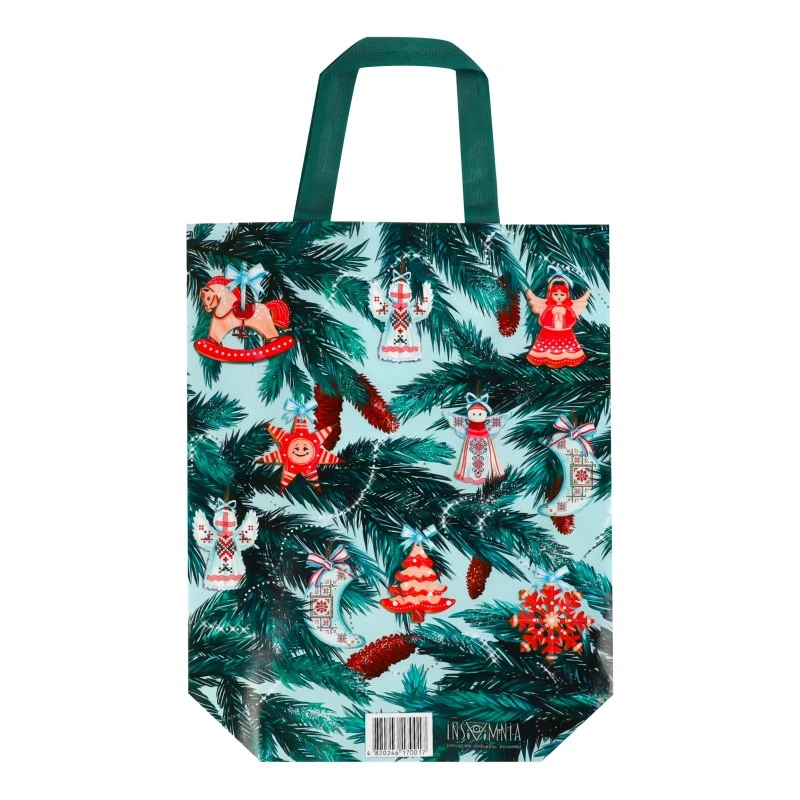 Сумка хозяйственная Эко в ассортименте ламинированная 290*330 Rendpacoeco, шт