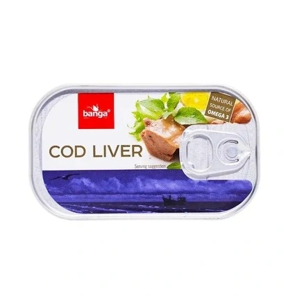 Консервированная печень трески Banga, 121 г