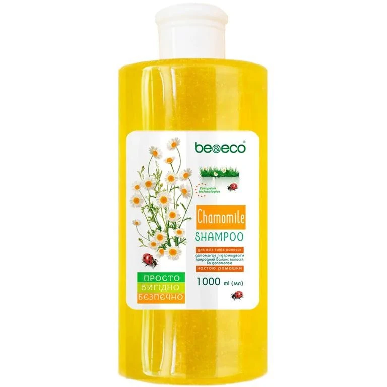 Шампунь для волос Ромашка ТМ Be &amp; Eco , 1 л