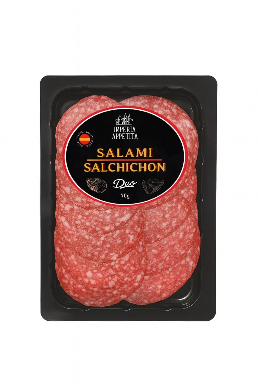 Колбаса Салями &amp; Сальчичон Imperia Appetita, 70 г