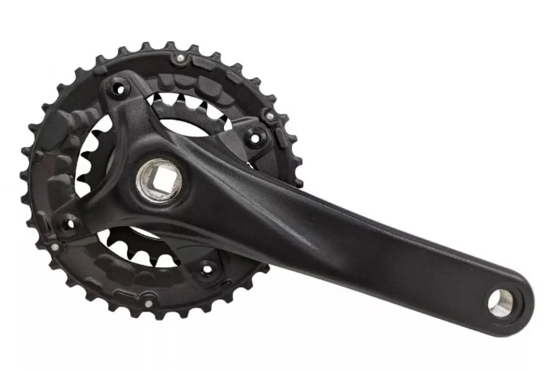 Комплект шатунів PROWHEEL ZEPHYR-551 (10S) 175mm, 36/22T black