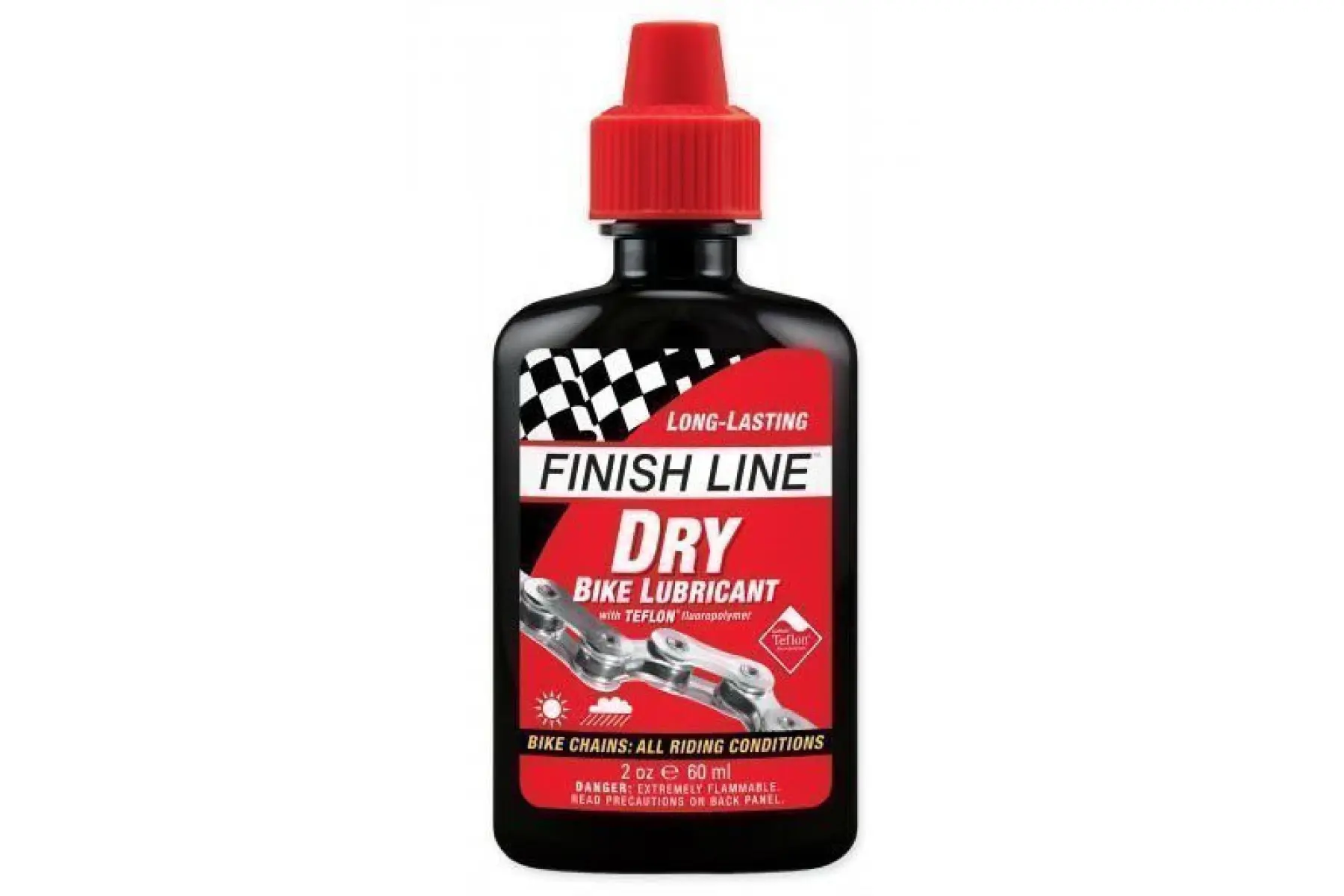 Мастило Finish Line рідке Teflon Plus; 60ml