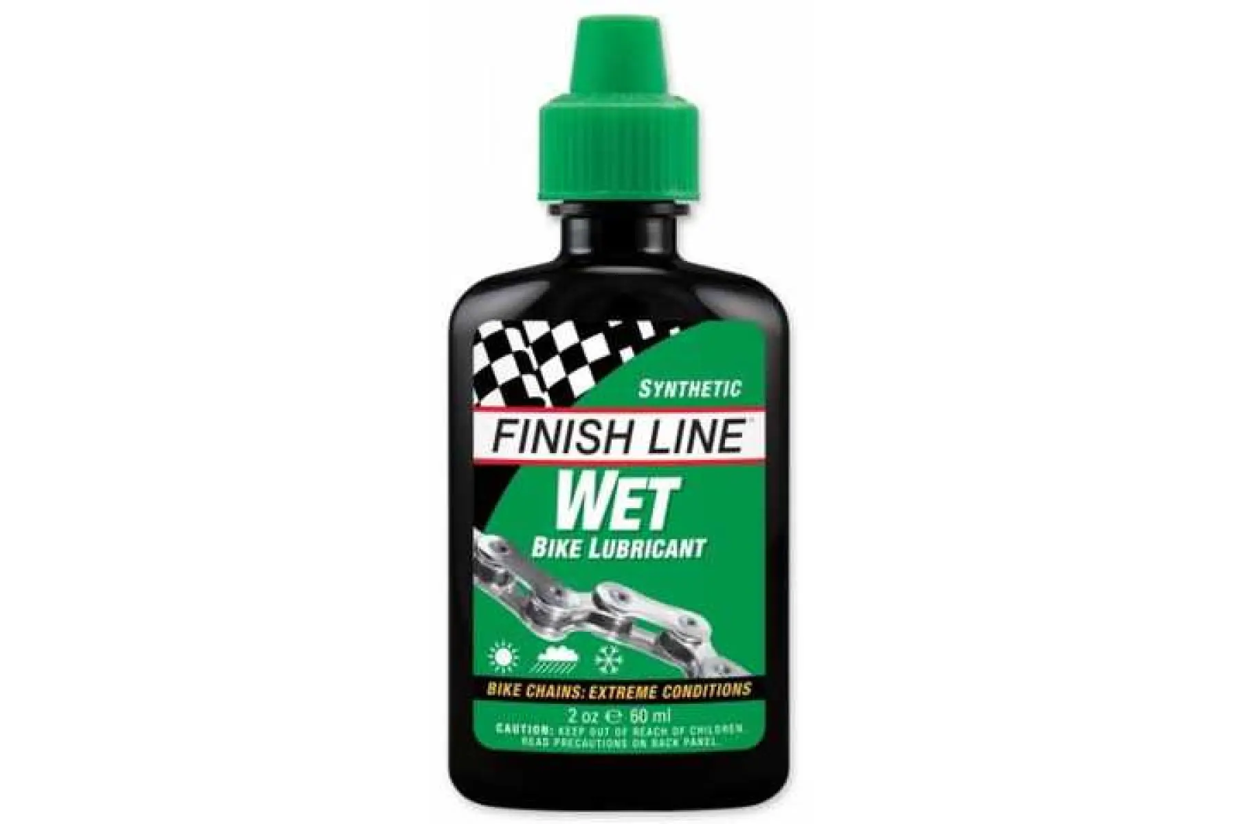 Мастило Finish Line рідке Wet Lube (Cross Country) для вологих погодних умов; 60ml