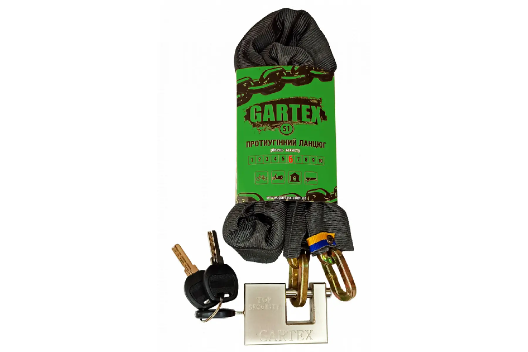 Замок GARTEX S1-LIGHT-800-003( довжина 80 см)