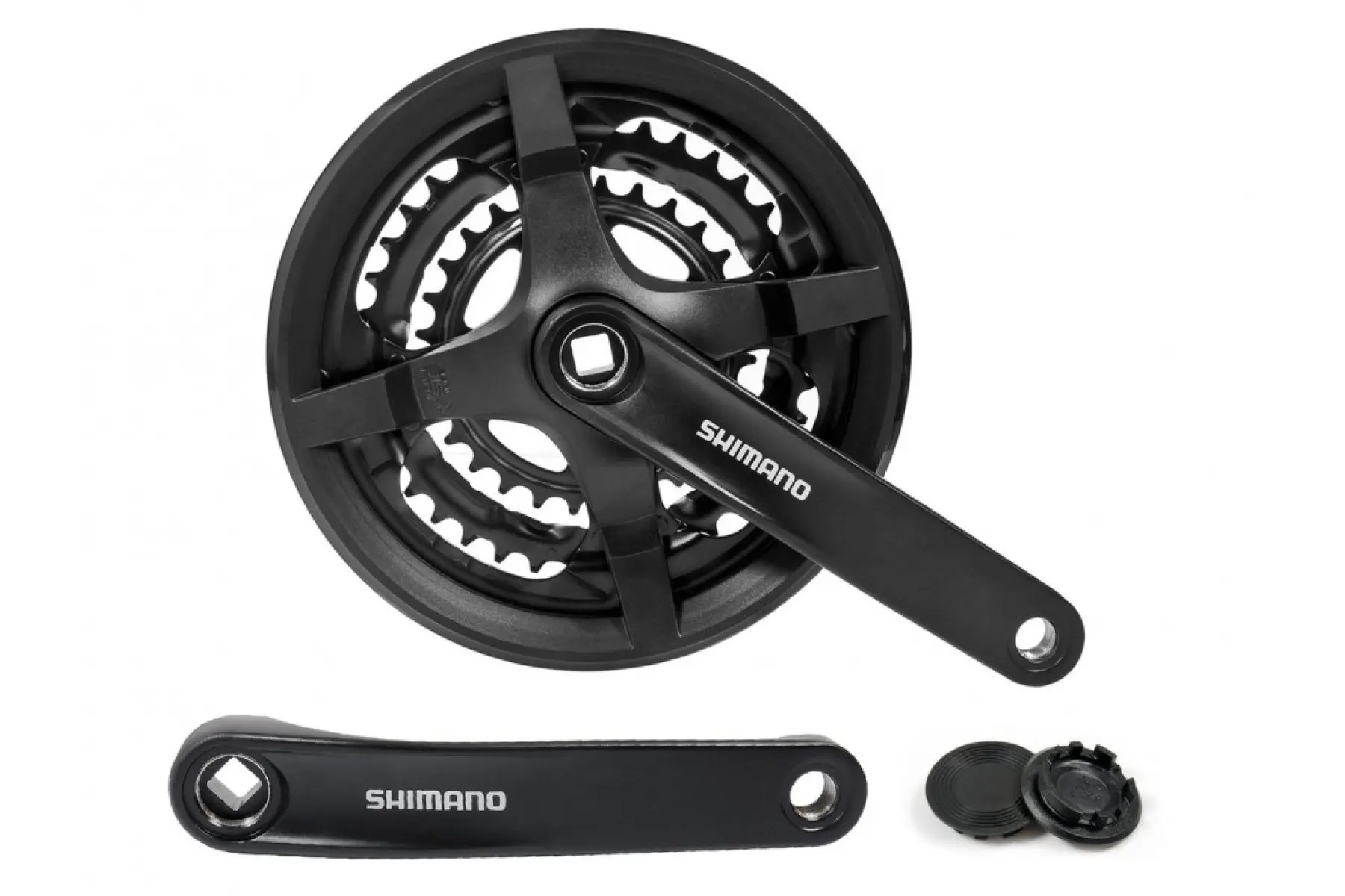 Шатуны L170мм 24-34-42Т SHIMANO FC-TY301 под квадрат